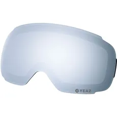 YEAZ Snowboardbrille »Wechselglas für Ski- Snowboardbrille TWEAK-X«, silberfarben