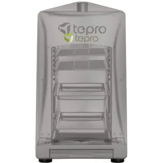 Tepro Grillabdeckung 28,5 x 58,5 x 39 cm Polyester grau
