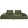 Sofa Wiolo Schlafsofa Daybed velvet moosgrün - Grün