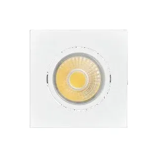 Nobile LED-Deckeneinbaustrahler LB22 A 5068Q T Flat weiss-matt 8W 930 38° dim