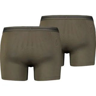 Levi's Tencel Boxershorts Khaki S 2er Pack