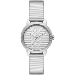 DKNY Damenuhr Soho d quarz/3 Zeiger Uhrwerk 34mm Gehäusegröße mit Edelstahlarmband NY6669