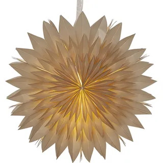 Star Trading Paper Star Dis, Beige, Papier, Weihnachten, 1 Stück(e), 500 mm, 170 mm - Beige