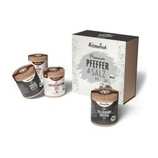 Achterhof 4x Premium Pfeffer & Salz Set Bio