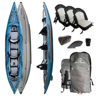 Spinera Kayak Tenaya 160 3 Personen aufblasbares Premium Kajak Kanu Boot