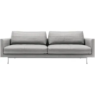 creation by rolf benz 3,5-Sitzer »CR.414, Designsofa, edles Sofa, Loungesofa, Ledersofa, klares Design«, aus Leder oder Chenille, erstklassiger Sitzkomfort, legere Polsterung