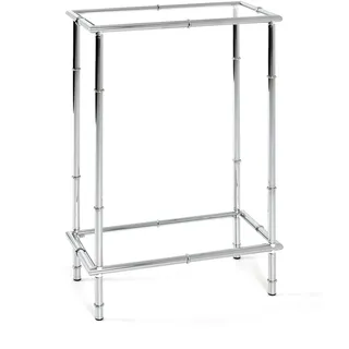 Haku-Möbel Konsolentisch 50x25x75 cm silber