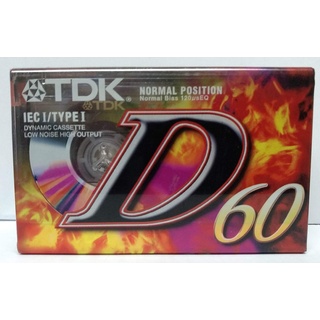 TDK D 60 EB Audio-Kassette (60min)