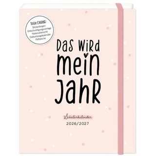 Grafik Werkstatt Das Original GmbH & Co. KG Schülerkalender 2026/2027 Rosa