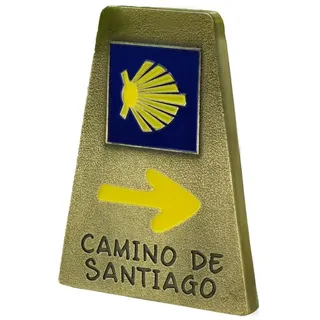 BDM - Imán para nevera del Camino de Santiago para hogar - Modelo 1