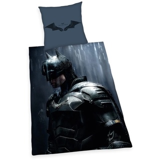 Herding Batman Bettwäsche, 80x80 cm + 135x200 cm, 100% Baumwolle