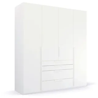 Rauch Drehtürenschrank Purisma 201 x 223 x 60 cm Weiß/Orange
