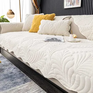 YWQJL Couch Cover Sofabezug Ecksofa L Form couchschoner rutschfest Sofaschoner rutschfest Sofaschutz Sitzfläche Couchhusse for1 2 3 4 Sitzer Schonbezug Sofa Sofahusse,E-45x45cm(throwpillowcase