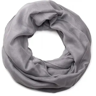 Stylebreaker "Loop mit Glitzer unifarben", 1 Stk., hellgrau