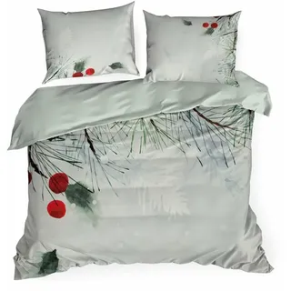 Bettwäsche Bettbezug 160x200cm Kissenbezug 2 Stk. 70x80cm Weihnachten Dekoration