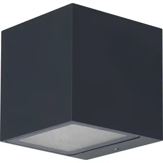 OSRAM SMART+ WiFi Brick LED Wandleuchte Up/Down Dunkelgrau, 14W, 550lm, RGB+W 3000K, WiFi, Alexa, IP44 Außen - Dunkelgrau