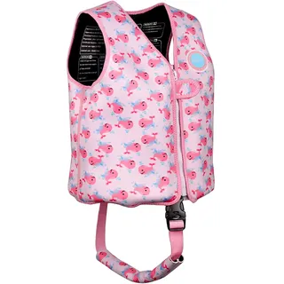 Boglia Kinder-Schwimmweste, Schwimmhilfe für Kleinkinder zum Schwimmenlernen, ultraweiche Neoprenjacke mit verstellbarem Schrittgurt für Schwimmen, Pools und Strand