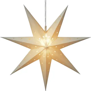 star trading deutschland gmbh LED Weihnachtsstern Alice 60 cm Weiß