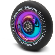Bestial Wolf Metal Core Rad Radical Black für Scooter Freestyle, Durchmesser 100 mm (Rainbow)