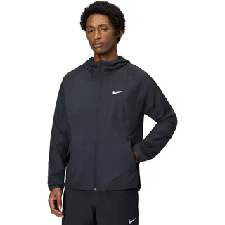 Nike Herren Miler Jacke, Black/Reflective Silv, S EU