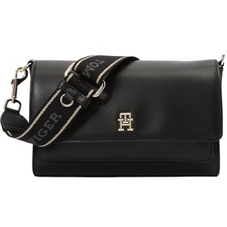 Tommy Hilfiger Damen TH Joy AW0AW16813 Crossover, Black (Black)