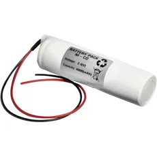 Bild 24D4000S Notleuchten-Akku Kabel 2.4 V 4000 mAh