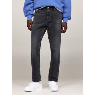 Tommy Jeans Regular-fit-Jeans »DAD JEAN RGLR TPRD«, mit Logoprägung TOMMY JEANS Denim Black 36