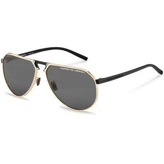 Porsche Design P8938 Polarisierte Sonnenbrille - Gold / Black - Smoke / CAT3
