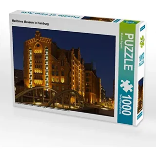 CALVENDO Puzzle Maritimes Museum in Hamburg 1000 Teile Puzzle quer | 1000 Teile Lege-Größe 64 x 48 cm Foto-Puzzle für glückliche Stunden