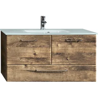 Saphir Quickset Glaswaschtisch 99 x 44,5 cm