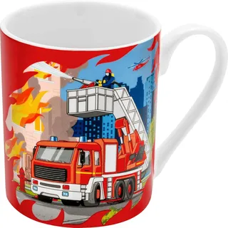 SHEEPWORLD Tasse Feuerwehr 0,2 l Mehrfarbig 2 St.