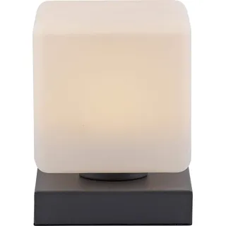 Paul Neuhaus Tischleuchte DADOA LBH 12x12x16 cm grau Tischlampe Klemmleuchte - Grau