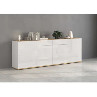 OTTO home Garda 200 x 71,2 x 35 cm Weiß