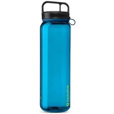 Hydrapak RECON 1L RECON - 50% recyceltem Kunststoff Wasserflasche, Eco Friendly & BPA frei, glatt fließen Drehverschluss, leicht zu tragen (1 Liter, Blau)