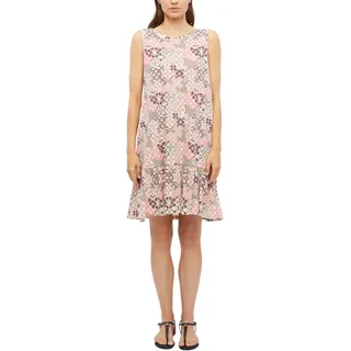 s.Oliver Damen Kleid – Relaxed Fit, Jersey, ärmellos, Rundhalsausschnitt