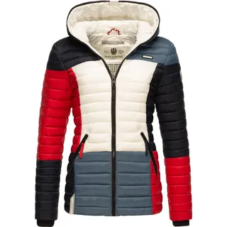 Steppjacke NAVAHOO "Steppjacke Multikulti", Damen, Gr. L, bunt (multicolour french, tricoloree), Obermaterial: 100% Nylon NY.  Obermaterial: Futter: 100% Polyester PES. 100% Polyester PES., Jacken Steppjacke