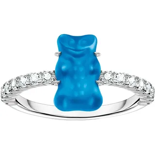 Thomas Sabo Ring in silber, blau, weiß | Gr.: 60