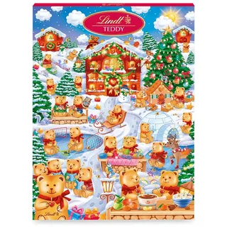 Lindt Schokolade | Teddy Wimmelbild Adventskalender 2026, 265g, Geschenk