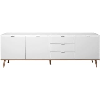 Finori Sideboard 200 x 68 x 40 cm weiß