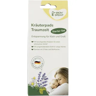 Grünspecht Naturprodukte GRÜNSPECHT Kräuterpads Traumzeit, beruhigender Kräuterduft