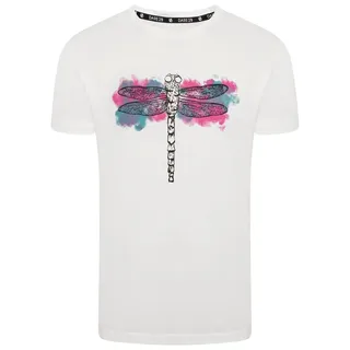 Dare 2b DKT426 Go Beyond T-Shirt, Poloshirt, Bedruckt, Baumwolle, Größe 3–4 (657C03), Feuerrot, Größe 3–4