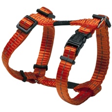 ROGZ SJ14-D Utility Hundegschirr/Nitelife, S, orange