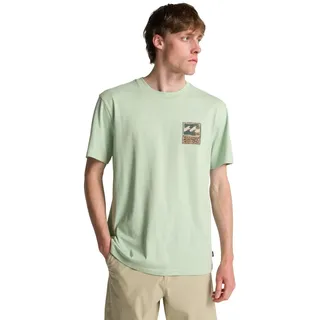 Billabong T-Shirt "Stamp", vintage grün