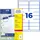 Avery Zweckform Adressetiketten L7162-40 Weiß 99 1 33 9 40 640 St