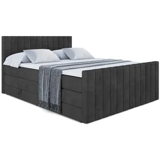 altdecor Edita-Z King 200 x 200 cm H3/H4 Schwarz