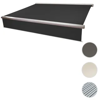 Mendler Vollkassetten-Markise T124 400 x 300 cm grau