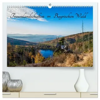 Traumlandschaften im Bayrischen Wald (hochwertiger Premium Wandkalender 2026 DIN A2 quer), Kunstdruck in Hochglanz: Naturaufnahmen des Bayrischen Waldes im Laufe der Jahreszeiten (CALVENDO Natur)