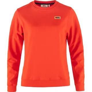 Fjällräven Damen Vardag Sweatshirt, Flame Orange, M