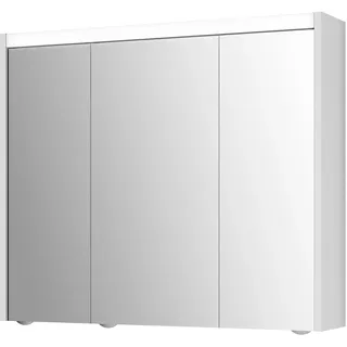 Spiegelschrank JOKEY "Sarto III", weiß, B:80cm H:68cm T:16,5cm, MDF, Schränke, Spiegelschrank, weiß, 80 cm Breite