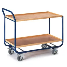 Bild 2-Etagen Werkzeugwagen blau 775x475mm 06-7025